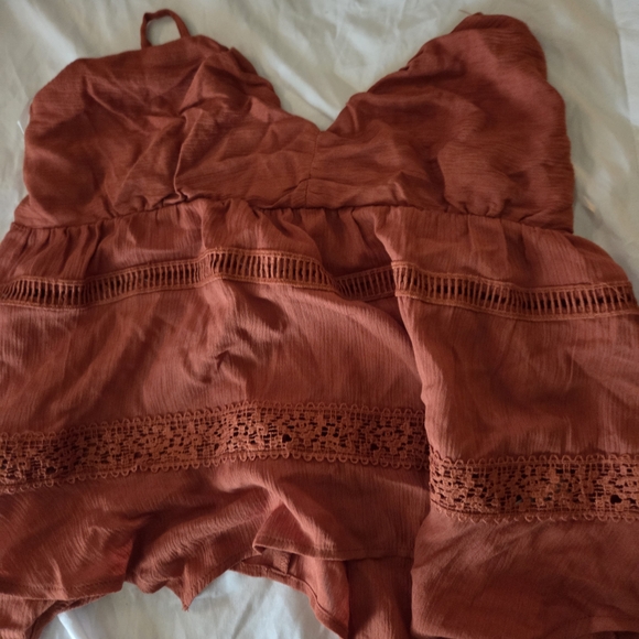 No Boundaries | Tops | No Boundaries Rust Tank Top | Poshmark